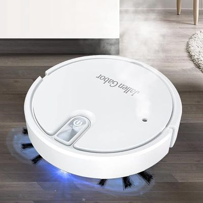 Robot Aspiradora inteligente — Robot aspirador con función de fregado, succión potente de 2000 Pa