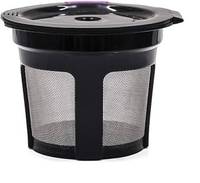 Pack 4 Cápsula reutilizable de K-cup. — Negra con filtro metalico. — foto 3
