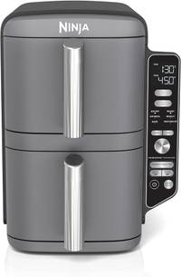 Freidora de aire Ninja DoubleStack XL de 10 qt, dos cestas — Color Gris — foto 2