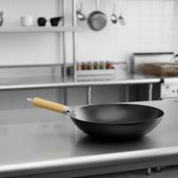 Wok antiadherente de base plana de 12 pulgadas — foto 3