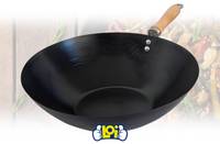 Wok antiadherente de base plana de 12 pulgadas — foto 4