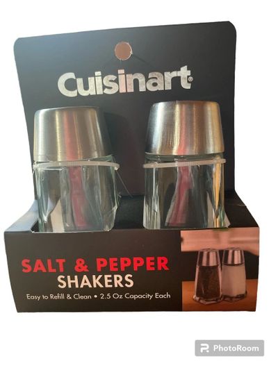 Set salero y pimentero 2.5oz — Color bronce