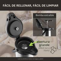 Dispensador Termico, Termo de cafe. 3L. — En Acero Inoxidable, con bomba. — foto 4