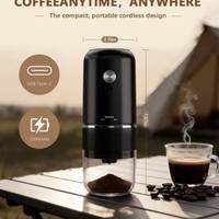 Molinillo de café eléctrico recargable, mini molinillo de café ajustable, grueso a fino — foto 5
