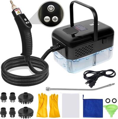 Limpiador a vapor portátil 2500w — Color negro