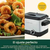 Freidora de inmersión compacta 1.1 litros. — plástico acero negro mate — foto 6