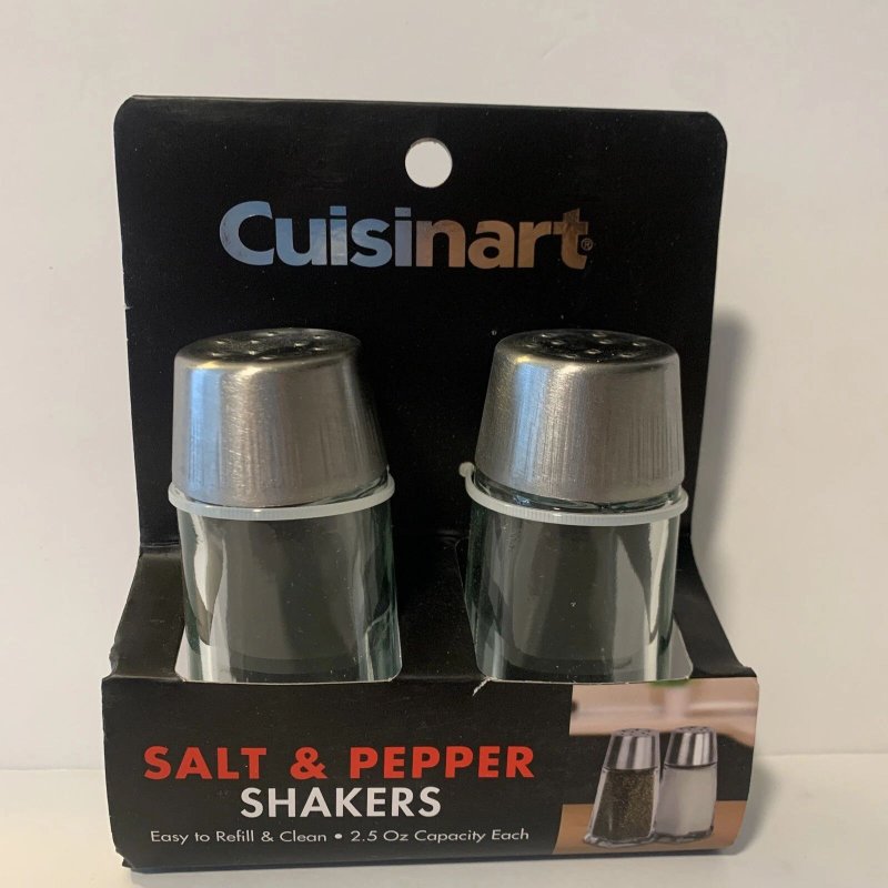Set salero y pimentero 2.5oz — Color gris