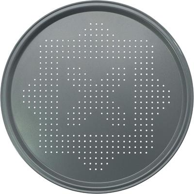 Bandeja perforada para pizza — Acero