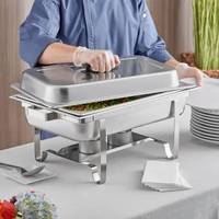 Calentador de comida para buffet de 8qt. — Acero inoxidable — foto 3