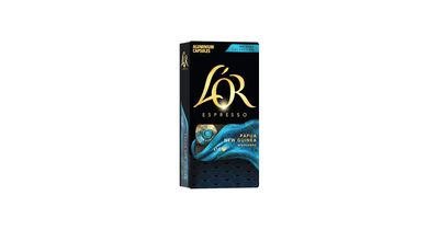 Cápsulas de café espresso Papúa Nueva Guinea — Nespresso Original Pods.
