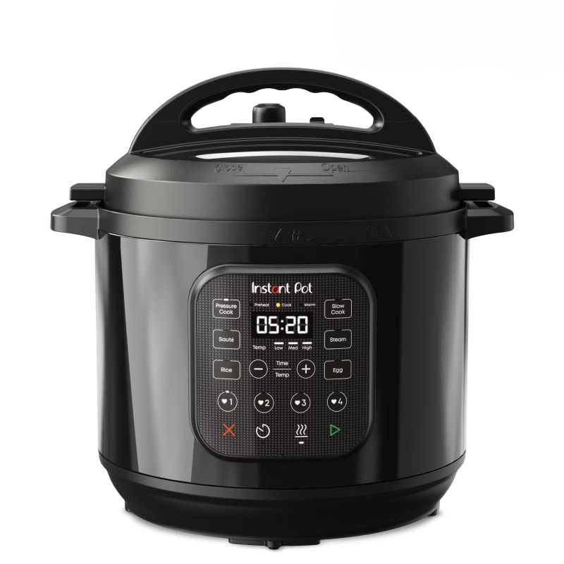 Olla de presion multifuncional 7 en 1. — RIO Chef Series. 8Qt. color negro