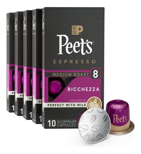 Cápsulas de café espresso Ricchezza