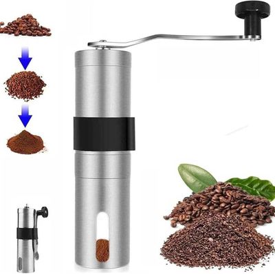 Molino de cafe manual — Acero inoxidable