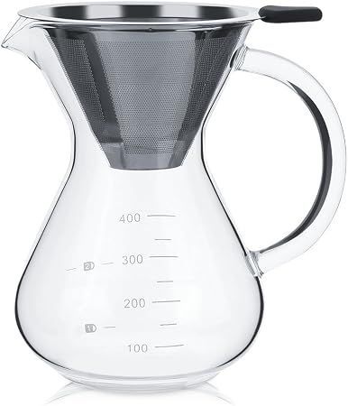 Cafetera de goteo manual 800 ml — Vidrio