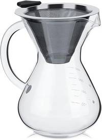 Cafetera de goteo manual 800 ml — Vidrio — foto 4