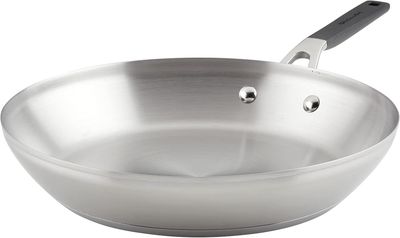 Sartén de 12 pulgadas induccion. — Acero inoxidable.