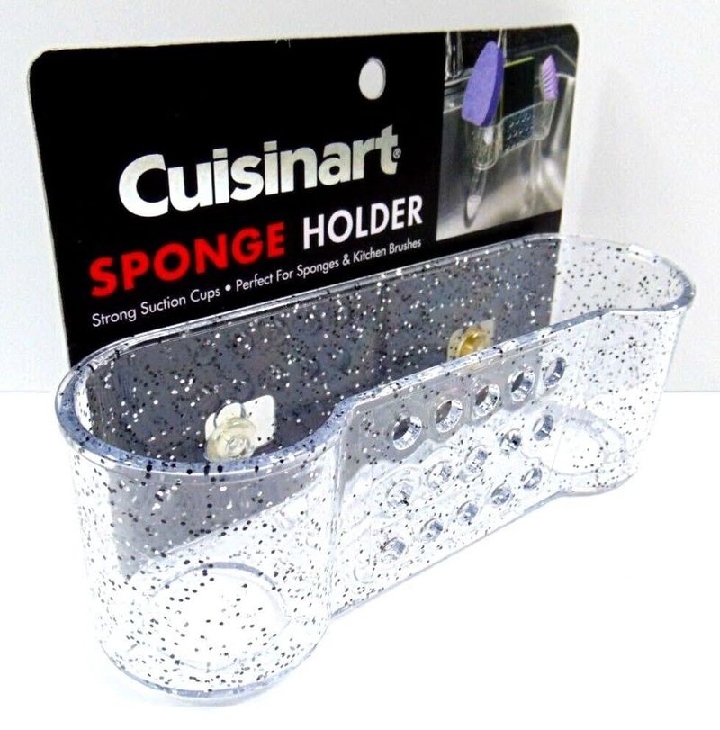 Soporte de esponja transparente — Plástico