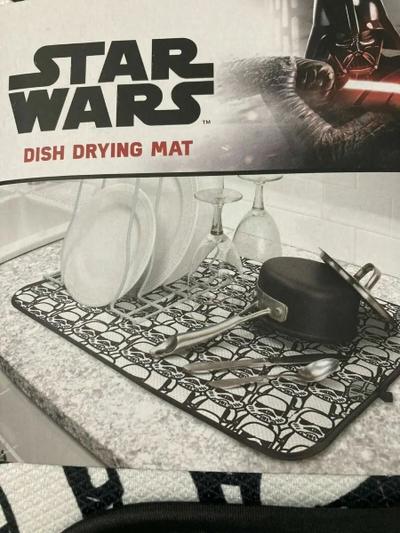 Escurridor de platos con alfombrilla de secado