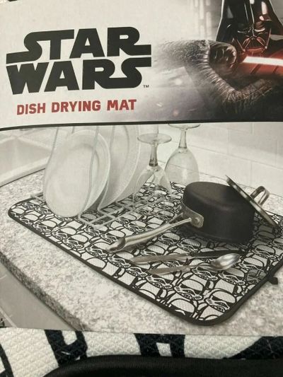 Escurridor de platos con alfombrilla de secado