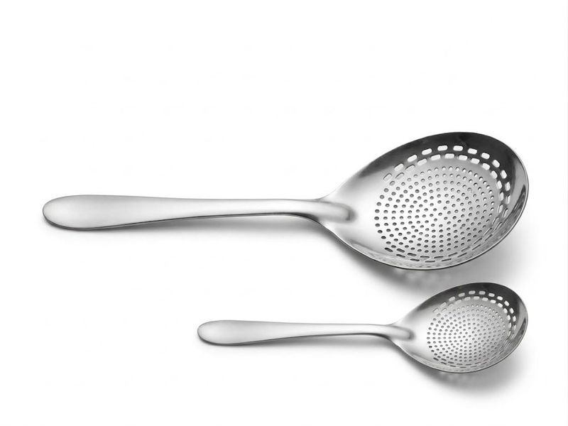 Set cuchara ranurada — Acero inoxidable