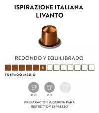 Cápsulas de café Ispirazione Livanto, intensidad 6 — Nespresso Original Pods. — foto 5