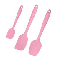 Set de espátula 3pcs — Silocona - rosado — foto 4