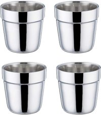 Taza 6oz 4pcs — Acero inoxidable — foto 2