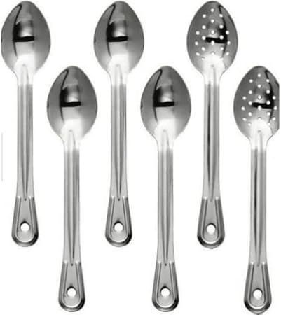 Set utensilios para servir 6pcs — Acero inoxidable