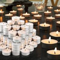 Juego de 100 velas de té — foto 3