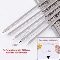 Pinchos para barbacoa con estuche — Acero inoxidable — foto 4