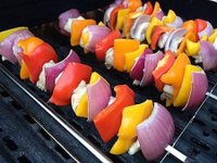 Pinchos para barbacoa con estuche — Acero inoxidable — foto 5
