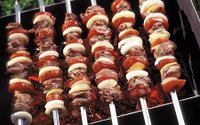 Pinchos para barbacoa con estuche — Acero inoxidable — foto 6
