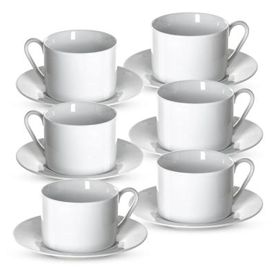 Juego de tazas y platillos 8 — Porcelana