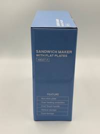 Sandwichera con placas planas — foto 4