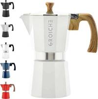 Cafetera, greca 9 tazas. — Color Blanco. — foto 2