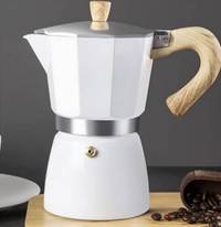 Cafetera, Greca 3 tazas — Color blanco — foto 2
