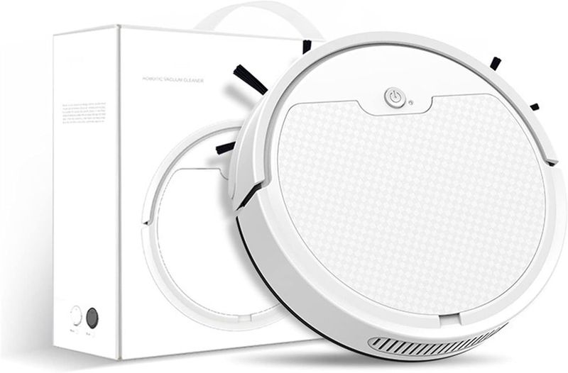Robot aspiradora inteligente — Color blanco