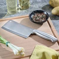 Hacha de cocina 18cm — Acero inoxidable — foto 2