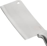 Hacha de cocina 18cm — Acero inoxidable — foto 3