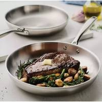 Juego de sartenes de cocina 2 pzs de 25.4 cm y 30.4cm — Acero inoxidable — foto 3