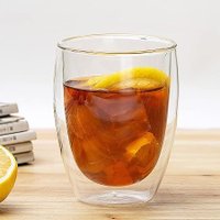 Set 4 tazas doble pared vidrio. — 12oz — foto 3