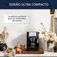 Cafetera espresso De’Longhi de 15 bares con espumador manual — foto 2