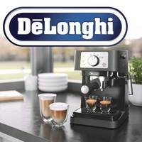 Cafetera espresso De’Longhi Stilosa, con varilla de vapor espumador. — Color Negro, presion 15 bares. — foto 5
