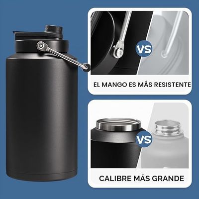 Jarra de acero inoxidable de 128 oz