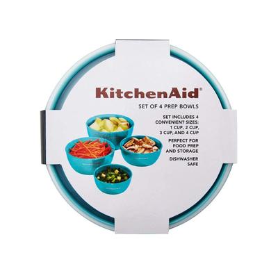 Set bowls para alimentos 4pzs — Color azul
