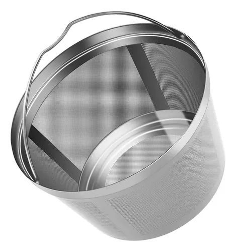 Filtro de cafe reutilizable para cafeteras. — Acero Inoxidable 304.