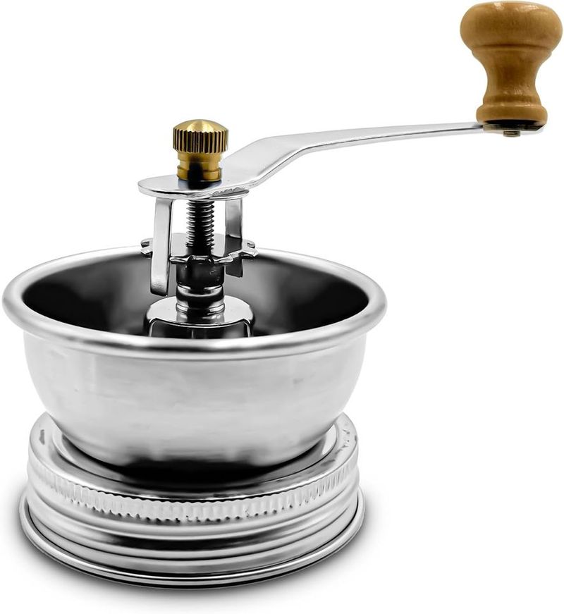 Molino de cafe. Manual — Molino de metal