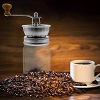 Molinillo de café manual con tapa para frascos de boca regular, acero inoxidable. — foto 7