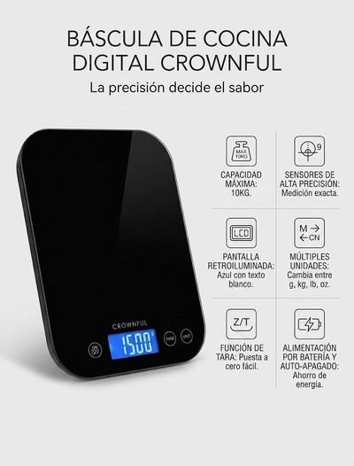 Báscula de alimentos digital