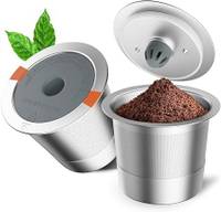 Pack 2 Capsula Reutilizable k-cup. — Refill, Acero inoxidable. — foto 3